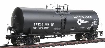 Intermountain Railway 47811 HO Scale Trinity 19,600-Gallon Tank Car - Ready to Run -- Tate & Lyle/Staley STSX (white, Both Logos)