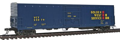 Intermountain Railway 48808 HO Scale R-70-20 Mechanical Reefer - Ready to Run -- Golden West Service VCY (blue, white, yellow, red)