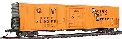 Intermountain Railway 48812 HO Scale R-70-25 Mechanical Reefer - Ready to Run -- Union Pacific Fruit Express UPFE (orange, black, white)