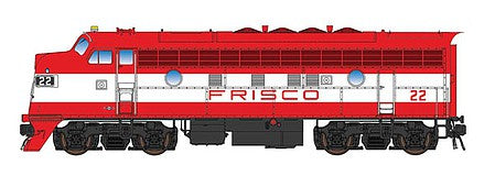 Intermountain Railway 49064S HO Scale EMD F7A w/LokSound & DCC -- St. Louis-San Francisco (orange, white)