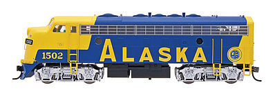 Intermountain Railway 49066 HO Scale EMD F7A - Standard DC -- Alaska Railroad (blue)