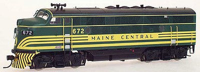 Intermountain Railway 49119 HO Scale EMD F3A - Standard DC -- Maine Central (green)