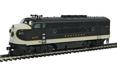 Intermountain Railway 49130S HO Scale EMD F3A w/LokSound & DCC -- Southern Railway (black, white, gold)