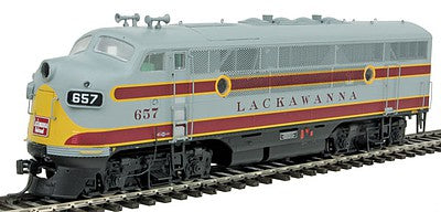 Intermountain Railway 49136S HO Scale EMD F3A w/LokSound & DCC -- Delaware, Lackawanna & Western (Freight Scheme, gray, maroon, yellow)