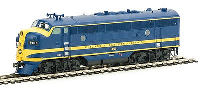 Intermountain Railway 49141S HO Scale EMD F3A w/LokSound & DCC -- Chicago & Eastern Illinois (blue, orange)