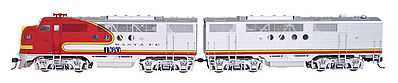 Intermountain Railway 49203 HO Scale EMD FTA-B Set w/DCC -- Santa Fe (Warbonnet)