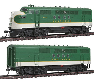 Intermountain Railway 49216S HO Scale EMD FTA-B Set w/Tsunami(R) Sound & DCC -- Southern Railway (green, white)