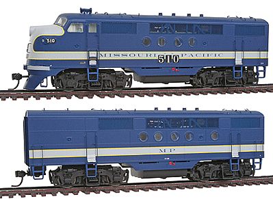 Intermountain Railway 49225 HO Scale EMD FTA-B Set w/DCC -- Missouri Pacific