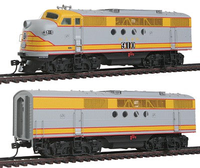 Intermountain Railway 49232S HO Scale EMD FTA-B Set w/Tsunami(R) Sound & DCC -- St. Louis-Southwestern/Cotton Belt (gray, yellow)