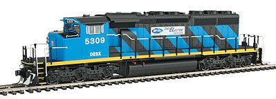 Intermountain Railway 49309S HO Scale EMD/GMDD SD40-2W w/LokSound & DCC -- Diesel Electric Services (blue, black)