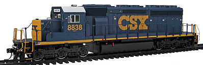 Intermountain Railway 49322 HO Scale EMD SD40-2 w/DCC -- CSX Transportation (Blue, yellow, white Cab)