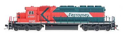 Intermountain Railway 49330 HO Scale EMD SD40-2 w/DCC -- Ferromex (orange, green)