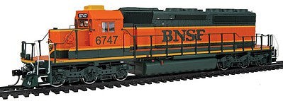 Intermountain Railway 49334S HO Scale EMD SD40-2 w/LokSound & DCC -- Burlington Northern & Santa Fe (Heritage 1; orange, green)