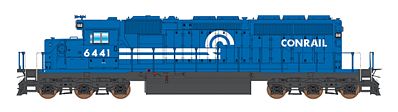 Intermountain Railway 49344 HO Scale EMD SD40-2 w/DCC -- Conrail (blue, white)