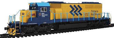 Intermountain Railway 49345S HO Scale EMD SD40-2 w/LokSound & DCC -- Rock Island (red, yellow, white, Billboard Lettering)