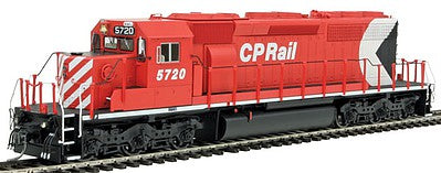 Intermountain Railway 49346S HO Scale EMD SD40-2 w/LokSound & DCC -- Canadian Pacific (Action Red, black, white, Multimark Logo)
