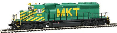 Intermountain Railway 49348S HO Scale EMD SD40-2 w/LokSound & DCC -- Missouri-Kansas-Texas (green, yellow; Billboard MKT)
