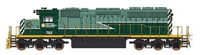 Intermountain Railway 49351 HO Scale EMD SD40-2 w/DCC -- British Columbia Railway (2-Tone Green, Dogwood Logo)