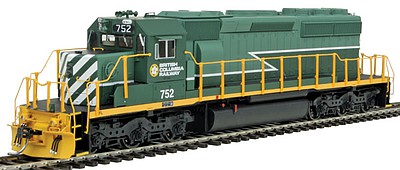 Intermountain Railway 49351S HO Scale EMD SD40-2 w/LokSound & DCC -- British Columbia Railway (2-Tone Green, Dogwood Logo)