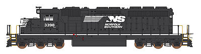 Intermountain Railway 49356 HO Scale EMD SD40-2 w/DCC -- Norfolk Southern (black, white, Horse Head Logo)
