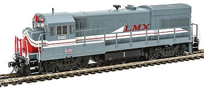 Intermountain Railway 49458S HO Scale GE U18B w/LokSound & DCC - Famous Image Collector Series -- LMX (gray, white, red)