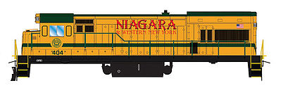 Intermountain Railway 49464 HO Scale GE U18B w/DCC -- Niagara & Western New York (Ex-MEC, Harvest Gold, green)
