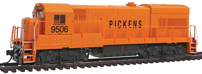 Intermountain Railway 49470S HO Scale GE U18B w/Tsunami(R) Sound & DCC -- Pickens Railroad (orange, black)