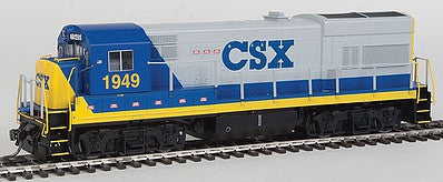 Intermountain Railway 49477S HO Scale GE U18B w/Tsunami(R) Sound & DCC -- CSX (Bright Future, gray, blue, yellow)