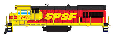 Intermountain Railway 49486 HO Scale U18B DC SP/SF Kodachrome