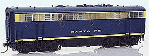 Intermountain Railway 495171 HO Scale Regal Line Diesel EMD F7B Phase I Powered, Assembled -- Santa Fe ("Cigar Band")