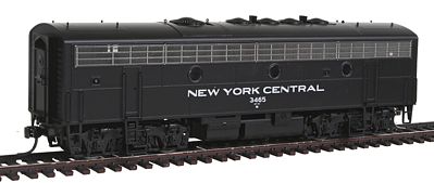 Intermountain Railway 49530 HO Scale EMD F7B - Standard DC -- New York Central (black, Cigar Band Logo)