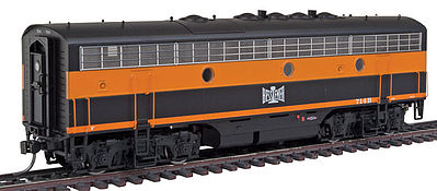 Intermountain Railway 49531 HO Scale EMD F7B - Standard DC -- Bessemer & Lake Erie (Early Scheme; orange, black)