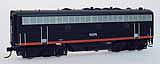 Intermountain Railway 49540S HO Scale EMD F7B w/LokSound & DCC -- Southern Pacific (Black Widow, black, silver, orange, red)