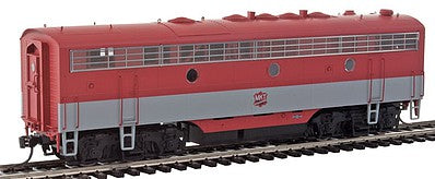 Intermountain Railway 49573S HO Scale EMD F7B w/LokSound & DCC -- Missouri-Kansas-Texas (red, gray, yellow)