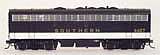 Intermountain Railway 49578S HO Scale EMD F7B w/Sound & DCC -- Southern (black)