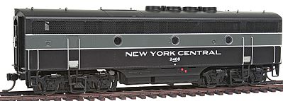 Intermountain Railway 49601 HO Scale EMD F3B w/DCC -- New York Central (Lightining Stripe, 2-Tone Gray)