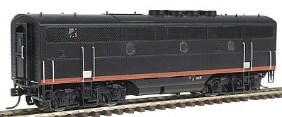 Intermountain Railway 49602 HO Scale EMD F3B w/DCC -- Southern Pacific (Black Widow, black, silver, orange, red)