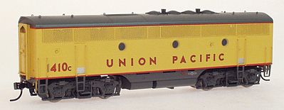 Intermountain Railway 49603 HO Scale EMD F3B - Standard DC -- Union Pacific (Armour Yellow, gray)