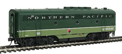 Intermountain Railway 49612S HO Scale EMD F3B w/LokSound & DCC -- Northern Pacific (Loewy 2-Tone Green, Main Street Slogan)