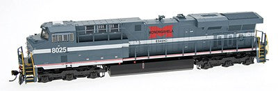 Intermountain Railway 49707S HO Scale GE ES44AC w/LokSound & DCC -- Norfolk Southern #8025 (Heritage Scheme, Monongahela, gray, white, red)