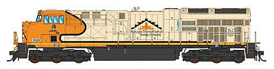 Intermountain Railway 497106S HO Scale GE ET44C4 Tier 4 - LokSound & DCC -- Navajo Mine Railroad (beige, orange)
