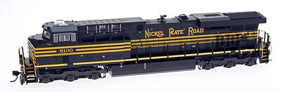 Intermountain Railway 49710S HO Scale GE ES44AC w/LokSound & DCC -- Norfolk Southern #8100 (Heritage Scheme, Nickel Plate Road, black, yellow)