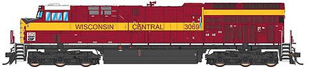 Intermountain Railway 497113 HO Scale GE ET44C4 Tier 4 - Standard DC -- Canadian National 3069 (Wisconsin Central Heritage, maroon, yellow)