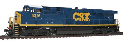 Intermountain Railway 49722S HO Scale GE ES44DC w/LokSound & DCC -- CSX (Dark Future, blue, yellow)