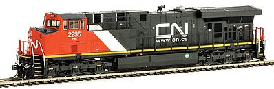 Intermountain Railway 49723S HO Scale GE ES44DC w/LokSound & DCC -- Canadian National (black, red, white, Website Noodle Logo)