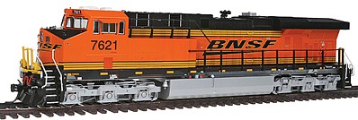 Intermountain Railway 49727S HO Scale GE ES44DC w/LokSound & DCC -- BNSF Railway (orange, black, yellow, Wedge Logo)