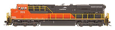 Intermountain Railway 49733 HO Scale GE ES44AC w/DCC -- ArcelorMittal (black, red)