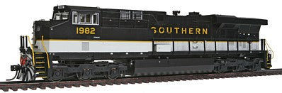Intermountain Railway 49759S HO Scale GE ES44AC w/LokSound & DCC - Famous Image Collector Series -- Southern Railway (Fantasy Scheme, black, white, gold)