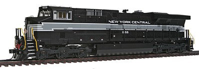 Intermountain Railway 49762S HO Scale GE ES44AC w/LokSound & DCC - Famous Image Collector Series -- New York Central (Fantasy Scheme, Lightning Stripe, black, gray)