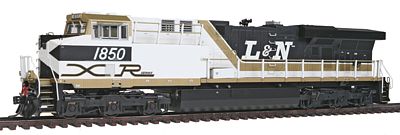 Intermountain Railway 49765 HO Scale Famous Image Collector Series Diesel GE ES44AC - Standard DC -- Louisville & Nashville (Fantasy XR Scheme; gold, gray, white)